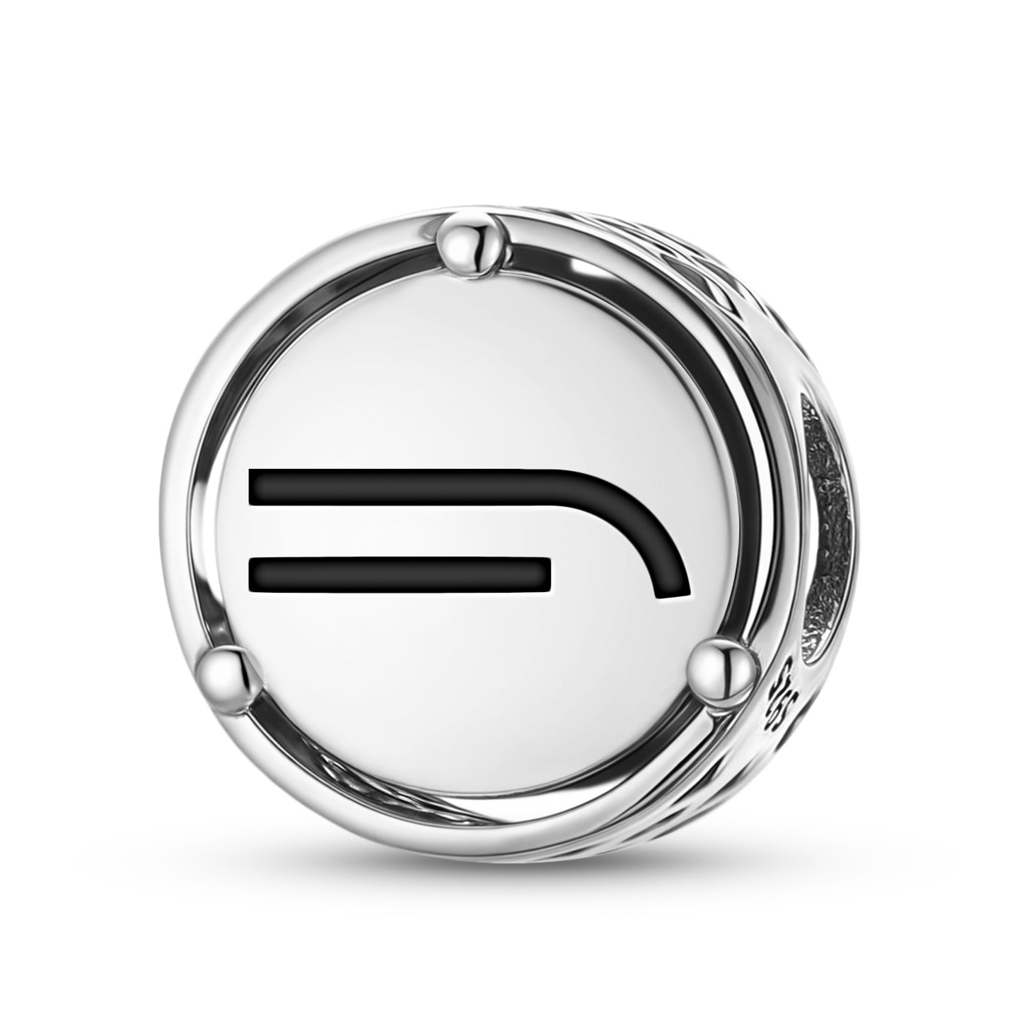 925 Sterling Silver Native Rock Art Lack Of Self-Confidence Charms For Bracelets & Necklaces Pendants Beads Jewelry Fit Pan Bracelet Charm Ethnic Cultural Symbols Gifts For Women