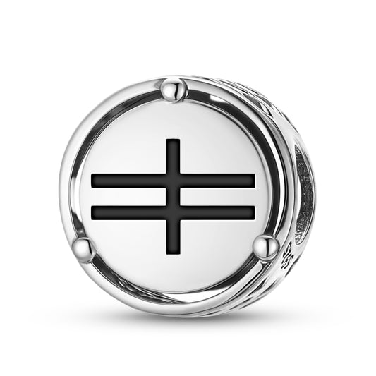 925 Sterling Silver Native Rock Art Resistance Charms For Bracelets & Necklaces Pendants Beads Jewelry Fit Pan Bracelet Charm Ethnic Cultural Symbols Gifts For Women