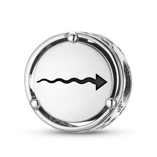 925 Sterling Silver Native Rock Art Acceleration Charms For Bracelets & Necklaces Pendants Beads Jewelry Fit Pan Bracelet Charm Ethnic Cultural Symbols Gifts For Women