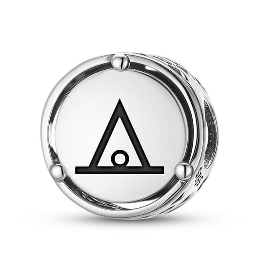 925 Sterling Silver Native Rock Art Enjoyment Charms For Bracelets & Necklaces Pendants Beads Jewelry Fit Pan Bracelet Charm Ethnic Cultural Symbols Gifts For Women