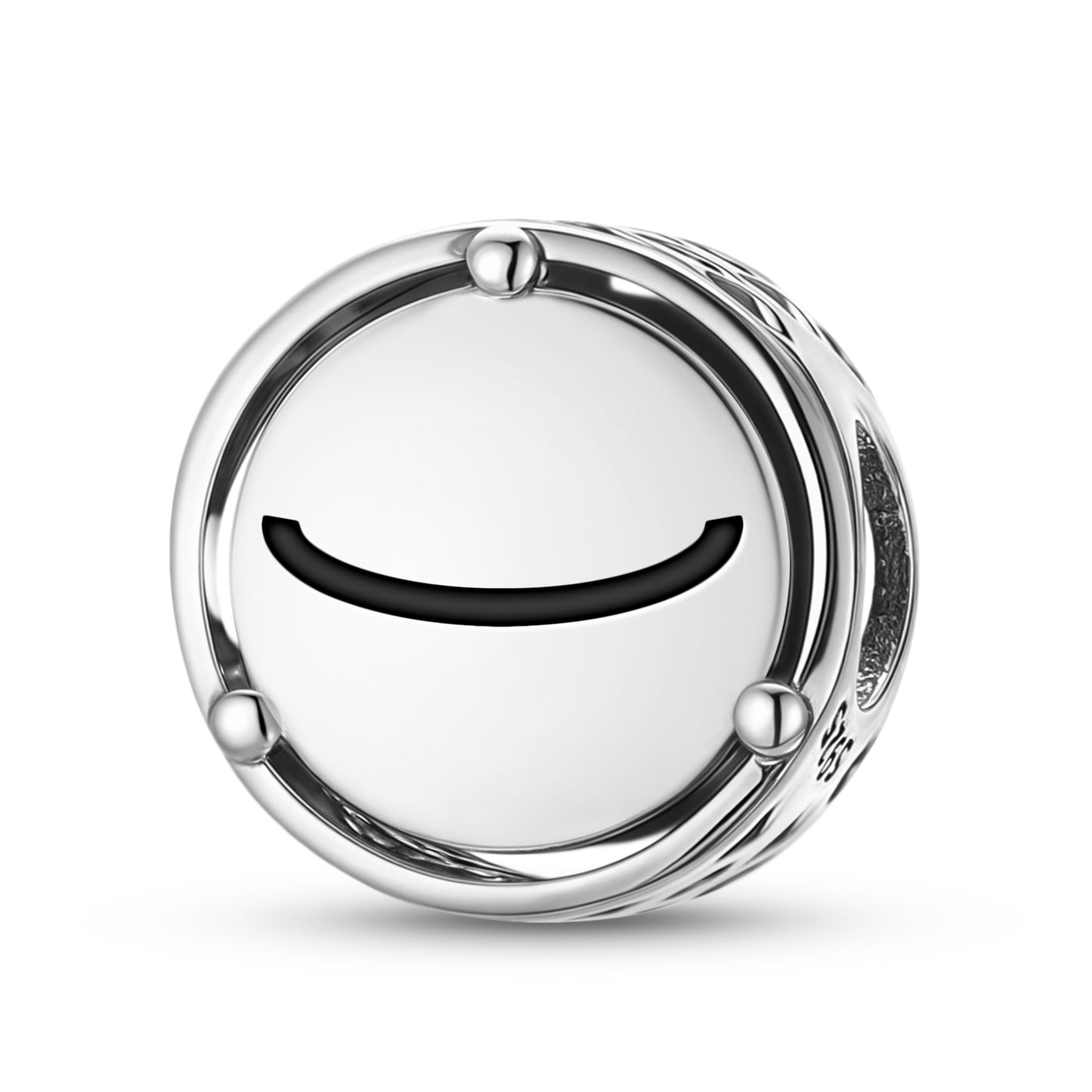 925 Sterling Silver Native Rock Art Positivity Charms For Bracelets & Necklaces Pendants Beads Jewelry Fit Pan Bracelet Charm Ethnic Cultural Symbols Gifts For Women
