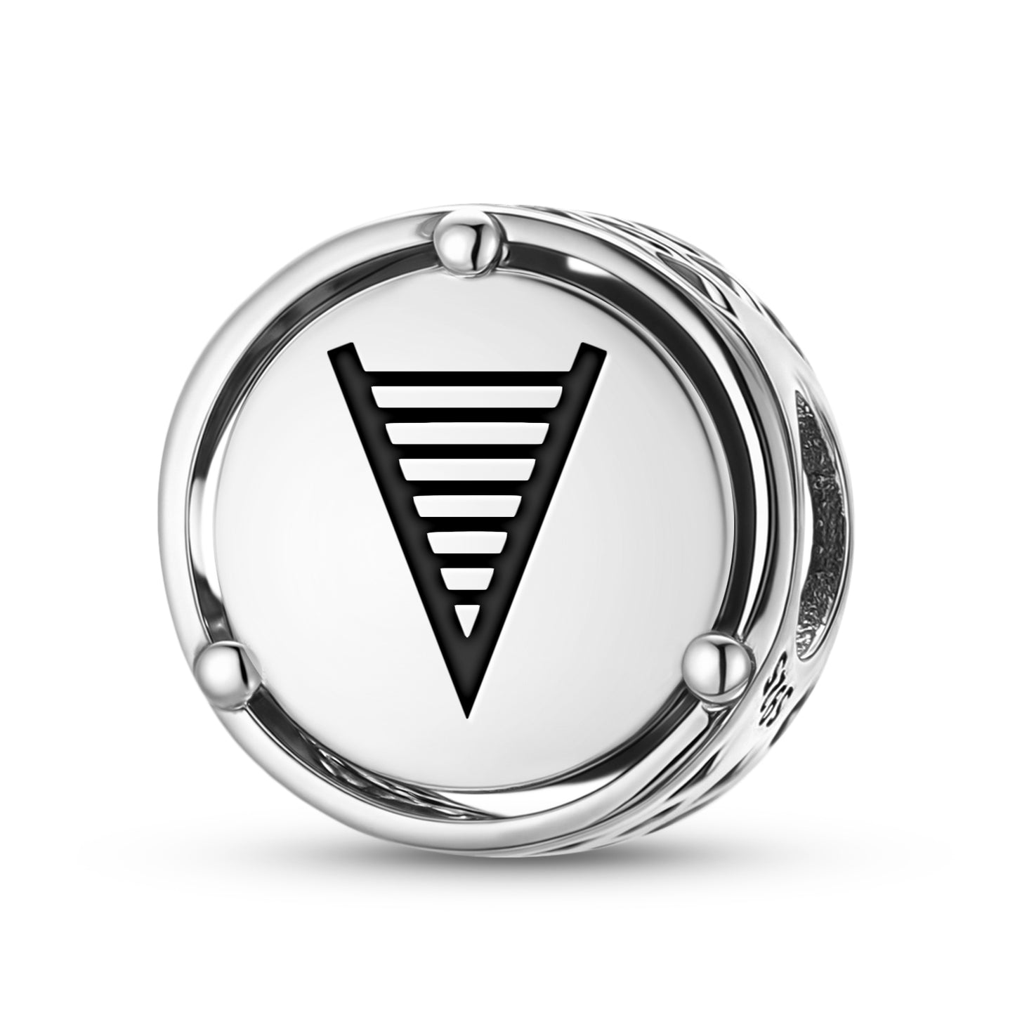 925 Sterling Silver Native Rock Art Wealth Charms For Bracelets & Necklaces Pendants Beads Jewelry Fit Pan Bracelet Charm Ethnic Cultural Symbols Gifts For Women