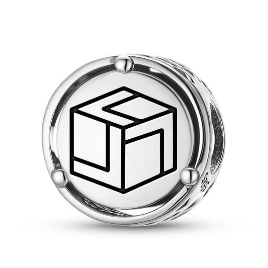 925 Sterling Silver Crop Circles Allington Down Charms For Bracelets & Necklaces Pendants Beads Jewelry Fit Pan Bracelet Charm Ethnic Cultural Symbols Gifts For Women