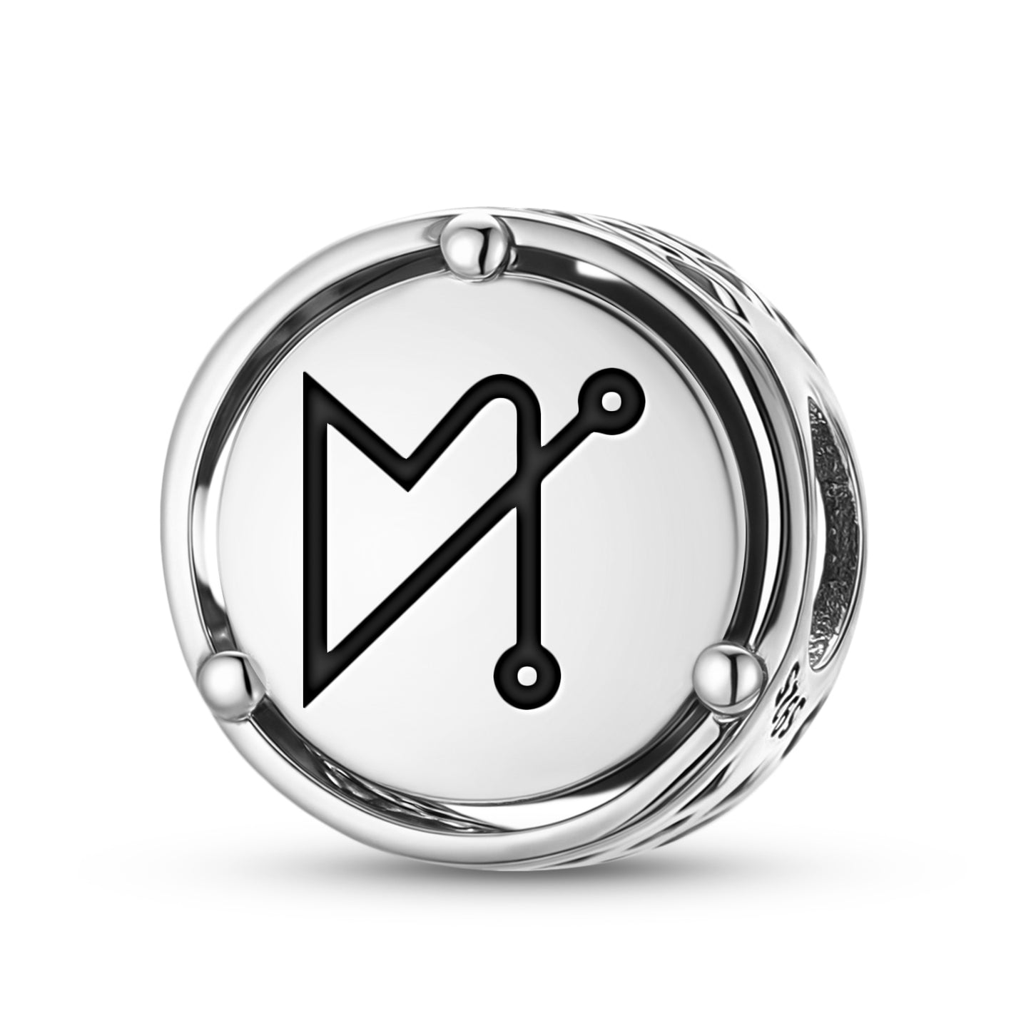 925 Sterling Silver Angels ANAUEL Charms For Bracelets & Necklaces Pendants Beads Jewelry Fit Pan Bracelet Charm Ethnic Cultural Symbols Gifts For Women