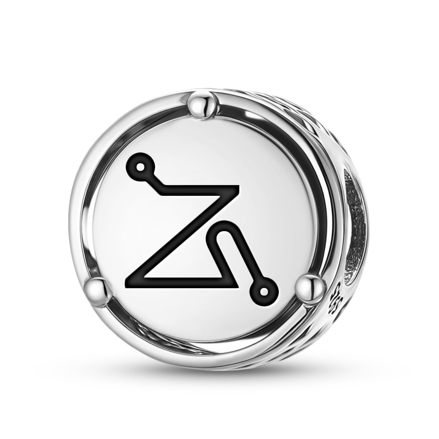 925 Sterling Silver Angels UMABEL Charms For Bracelets & Necklaces Pendants Beads Jewelry Fit Pan Bracelet Charm Ethnic Cultural Symbols Gifts For Women