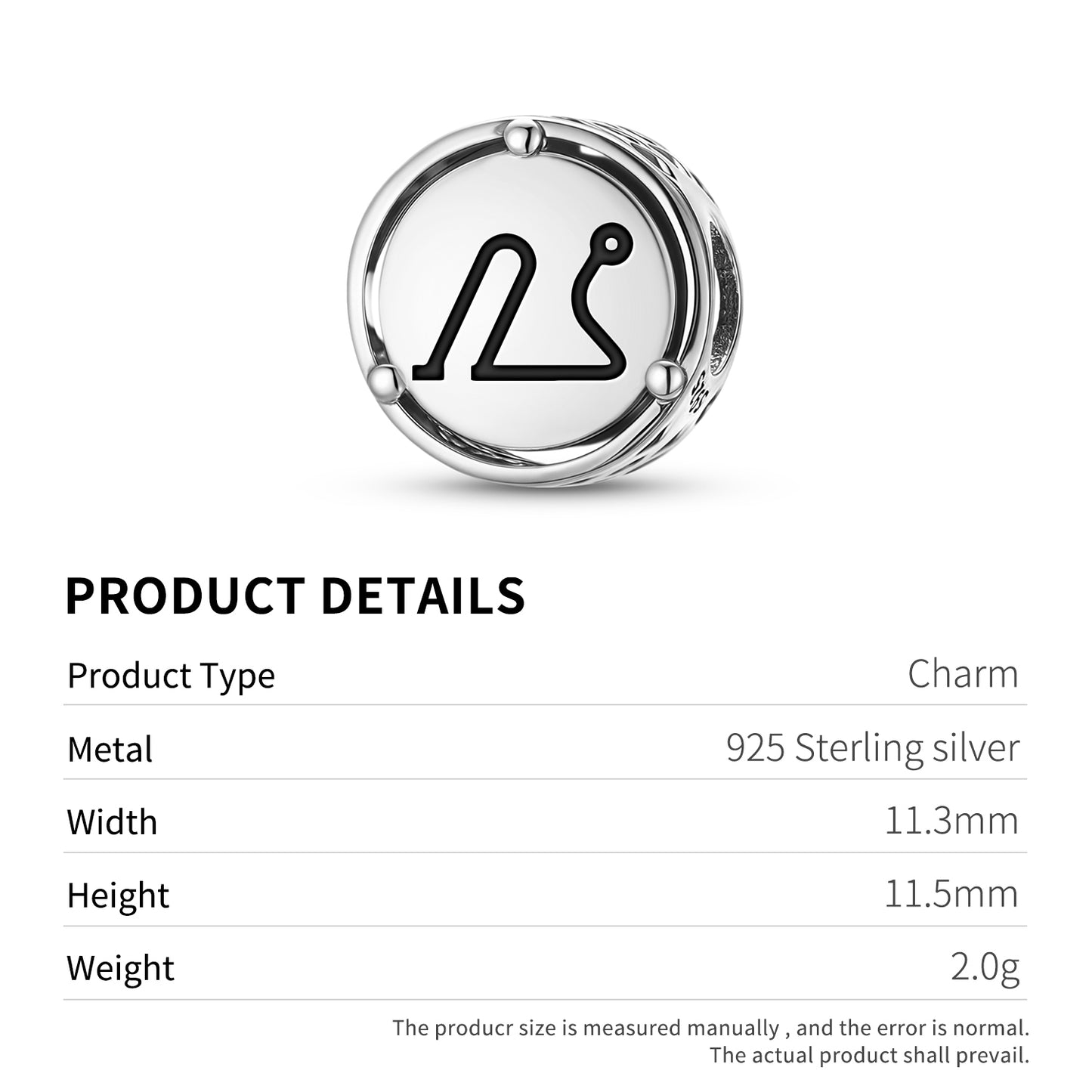 925 Sterling Silver Angels DANIEL Charms For Bracelets & Necklaces Pendants Beads Jewelry Fit Pan Bracelet Charm Ethnic Cultural Symbols Gifts For Women