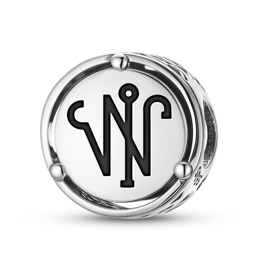 925 Sterling Silver Angels ASALIAH Charms For Bracelets & Necklaces Pendants Beads Jewelry Fit Pan Bracelet Charm Ethnic Cultural Symbols Gifts For Women