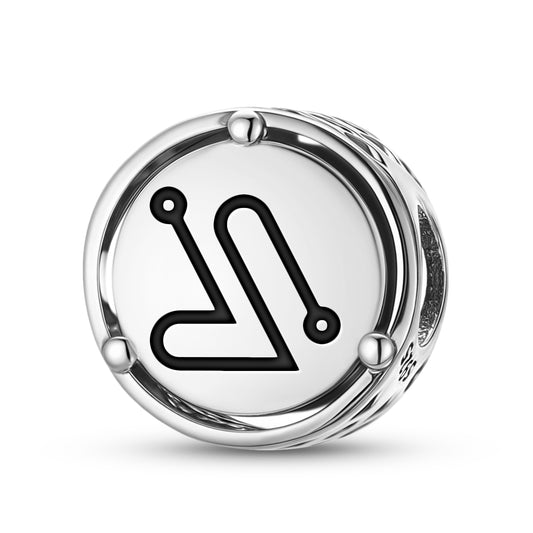 925 Sterling Silver Angels YELAHIAH Charms For Bracelets & Necklaces Pendants Beads Jewelry Fit Pan Bracelet Charm Ethnic Cultural Symbols Gifts For Women