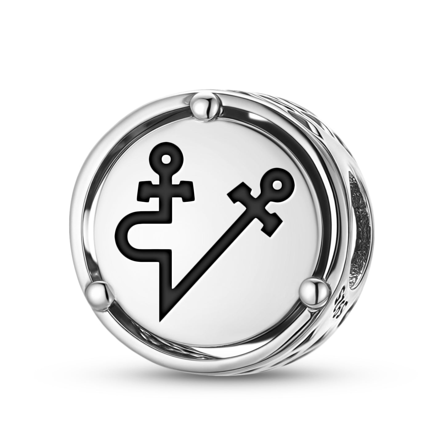 925 Sterling Silver Angels HAHAHEL Charms For Bracelets & Necklaces Pendants Beads Jewelry Fit Pan Bracelet Charm Ethnic Cultural Symbols Gifts For Women