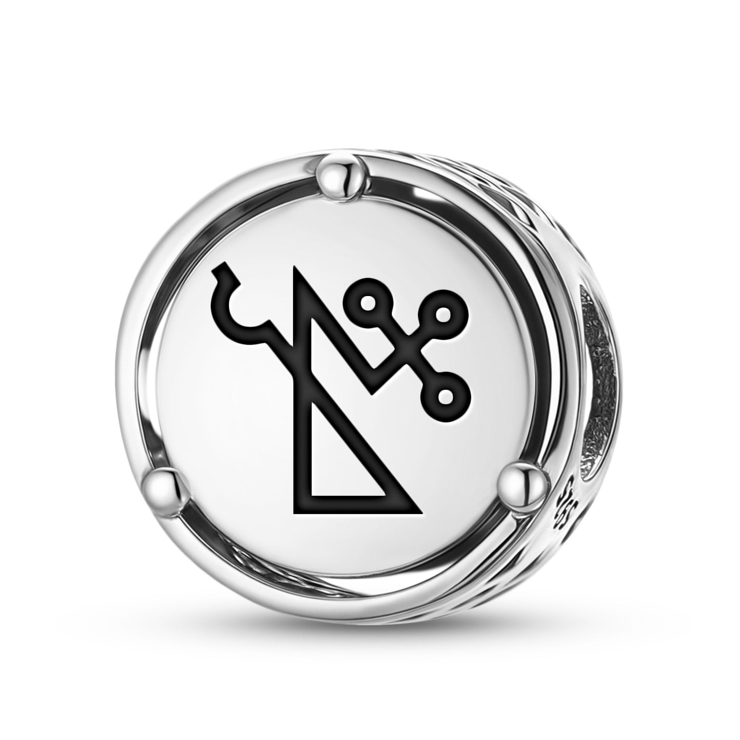 925 Sterling Silver Angels IEIAZEL Charms For Bracelets & Necklaces Pendants Beads Jewelry Fit Pan Bracelet Charm Ethnic Cultural Symbols Gifts For Women