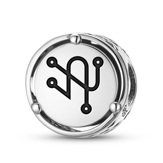 925 Sterling Silver Angels HAAMIAH Charms For Bracelets & Necklaces Pendants Beads Jewelry Fit Pan Bracelet Charm Ethnic Cultural Symbols Gifts For Women