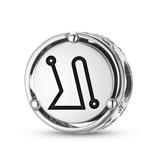 925 Sterling Silver Angels MELAHEL Charms For Bracelets & Necklaces Pendants Beads Jewelry Fit Pan Bracelet Charm Ethnic Cultural Symbols Gifts For Women