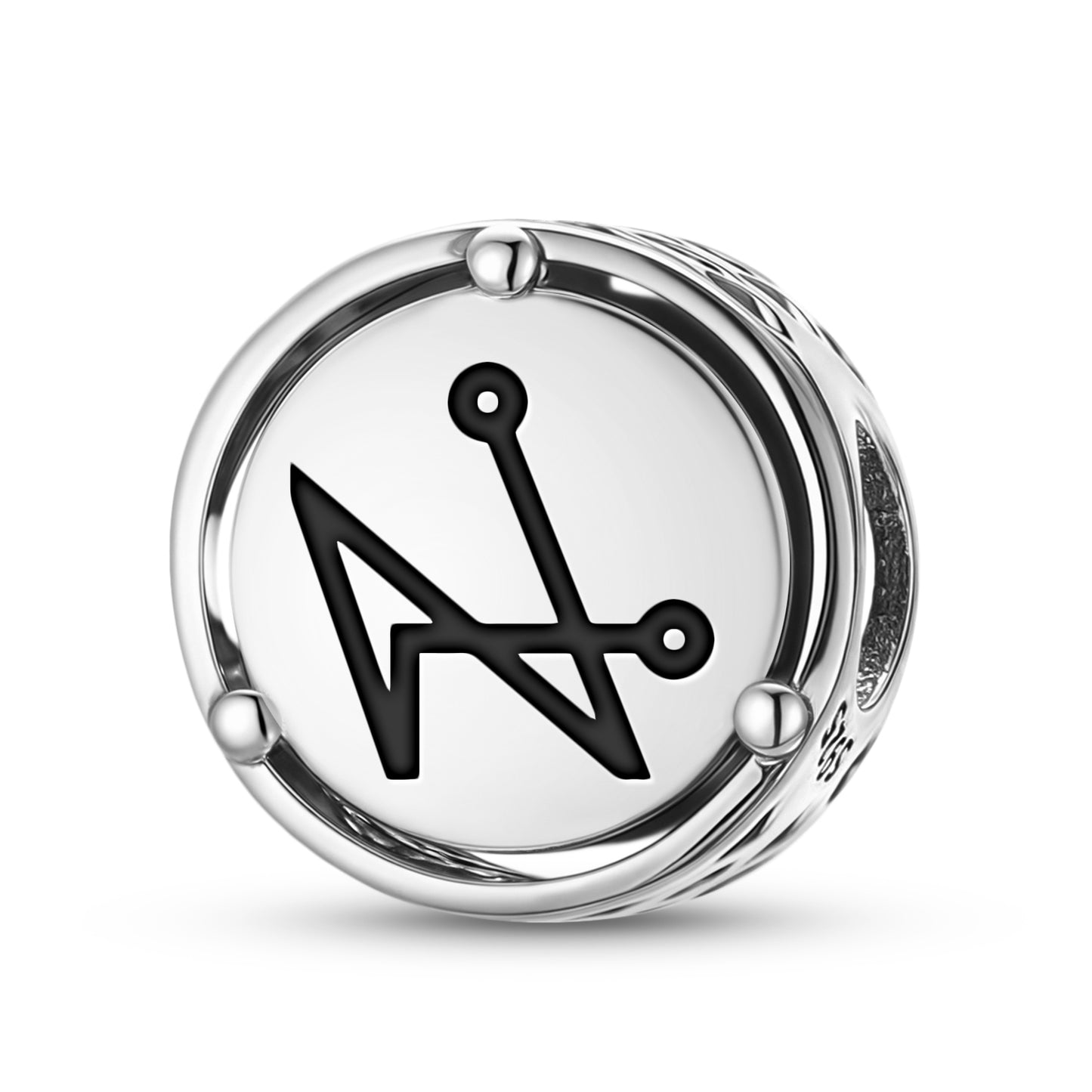 925 Sterling Silver Angels HAZIEL Charms For Bracelets & Necklaces Pendants Beads Jewelry Fit Pan Bracelet Charm Ethnic Cultural Symbols Gifts For Women