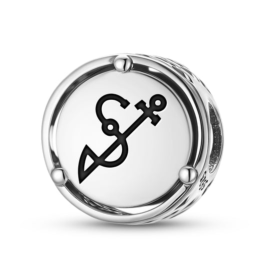 925 Sterling Silver Angels ACHAIAH Charms For Bracelets & Necklaces Pendants Beads Jewelry Fit Pan Bracelet Charm Ethnic Cultural Symbols Gifts For Women