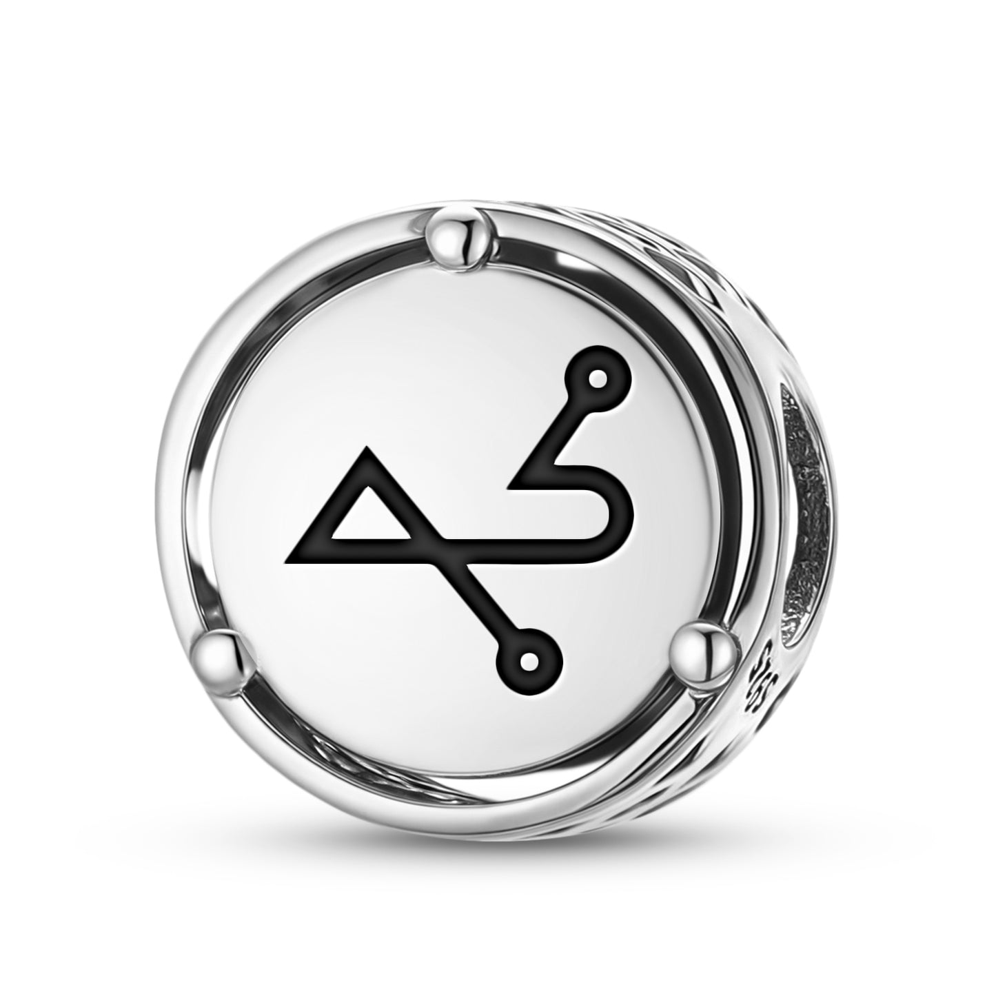 925 Sterling Silver Angels ELEMIAH Charms For Bracelets & Necklaces Pendants Beads Jewelry Fit Pan Bracelet Charm Ethnic Cultural Symbols Gifts For Women