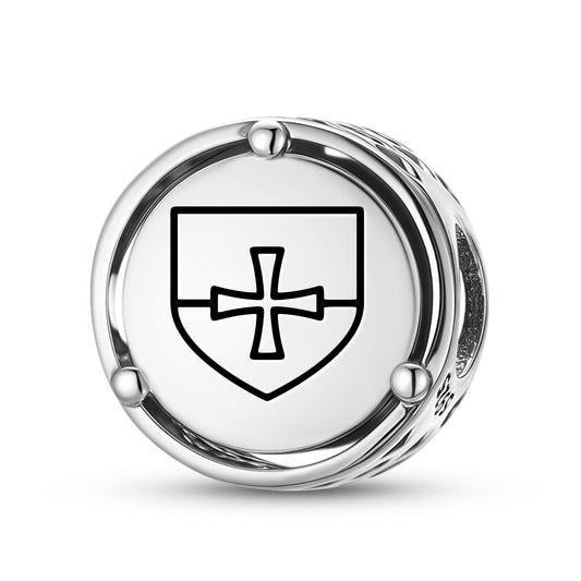 925 Sterling Silver Templar Knights Templar Charms For Bracelets & Necklaces Pendants Beads Jewelry Fit Pan Bracelet Charm Ethnic Cultural Symbols Gifts For Women