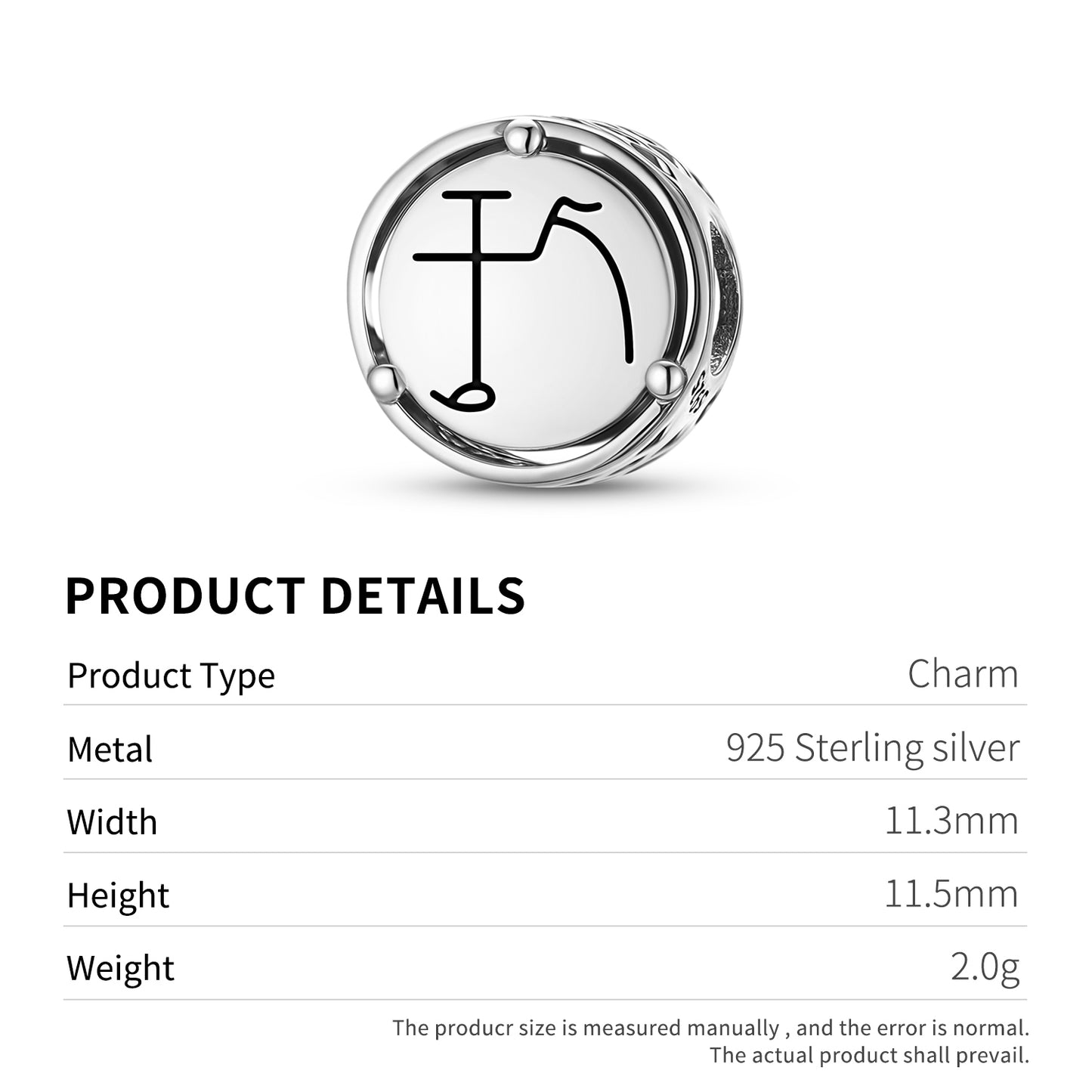 925 Sterling Silver Reiki SANYE MELDU Charms For Bracelets & Necklaces Pendants Beads Jewelry Fit Pan Bracelet Charm Ethnic Cultural Symbols Gifts For Women