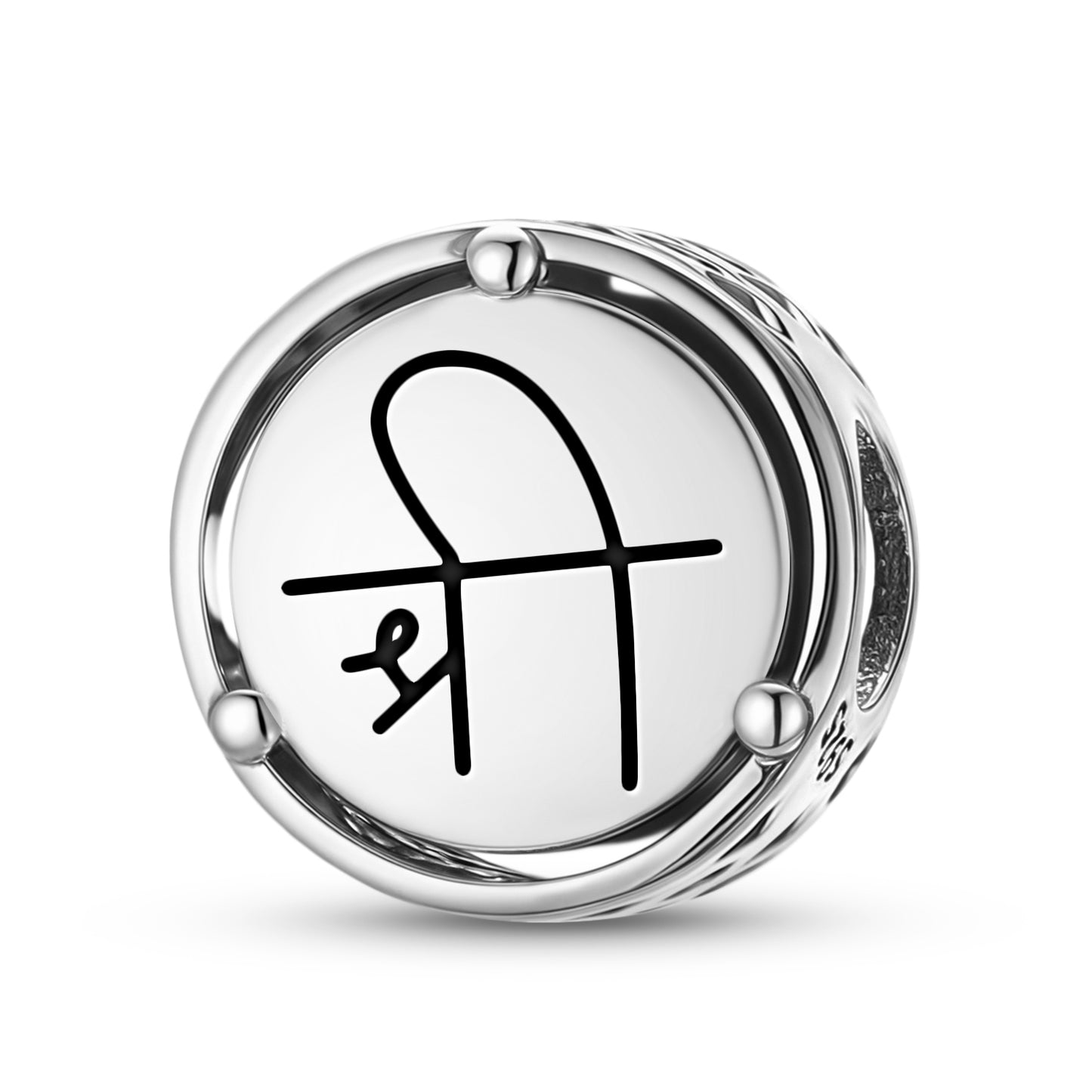 925 Sterling Silver Reiki SHREE VISHNU Charms For Bracelets & Necklaces Pendants Beads Jewelry Fit Pan Bracelet Charm Ethnic Cultural Symbols Gifts For Women