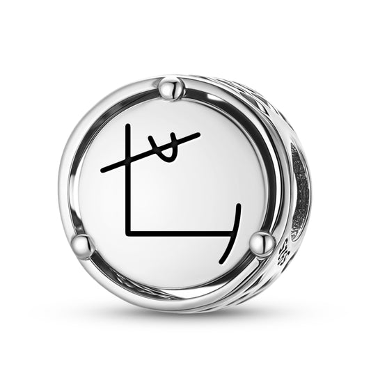 925 Sterling Silver Reiki YOSHI TE Charms For Bracelets & Necklaces Pendants Beads Jewelry Fit Pan Bracelet Charm Ethnic Cultural Symbols Gifts For Women