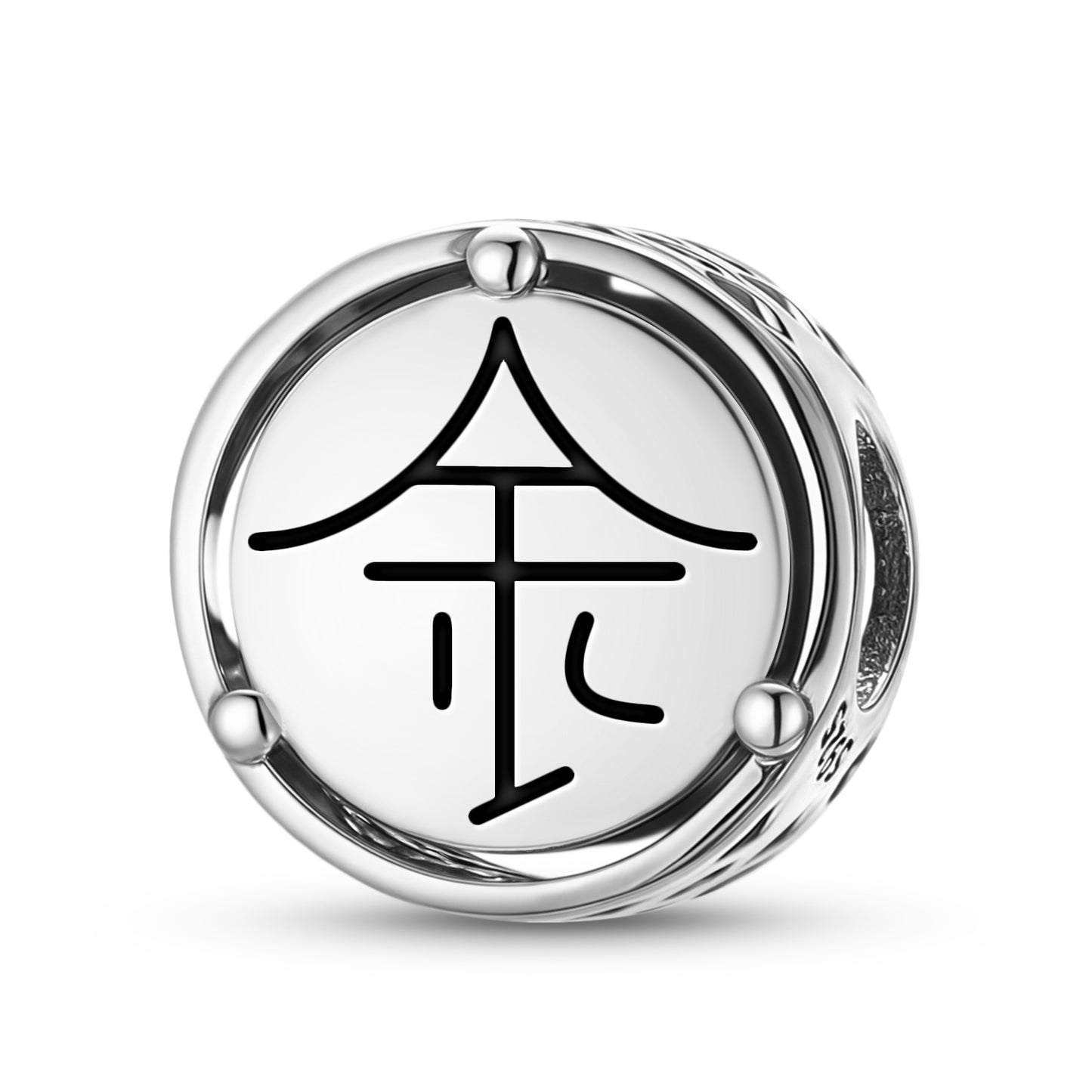 925 Sterling Silver Reiki JIN SO JEN Charms For Bracelets & Necklaces Pendants Beads Jewelry Fit Pan Bracelet Charm Ethnic Cultural Symbols Gifts For Women