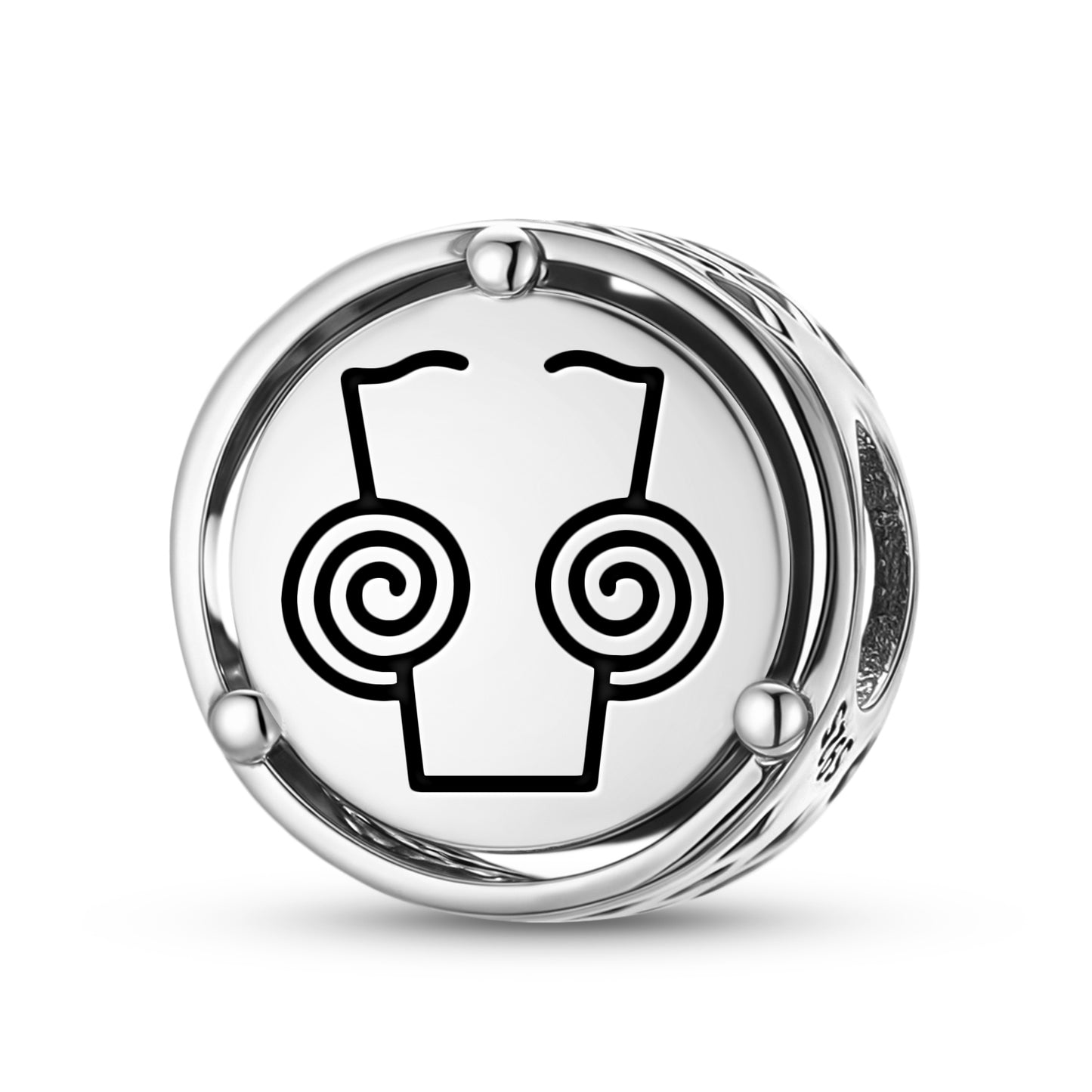 925 Sterling Silver Reiki KRIJA Charms For Bracelets & Necklaces Pendants Beads Jewelry Fit Pan Bracelet Charm Ethnic Cultural Symbols Gifts For Women
