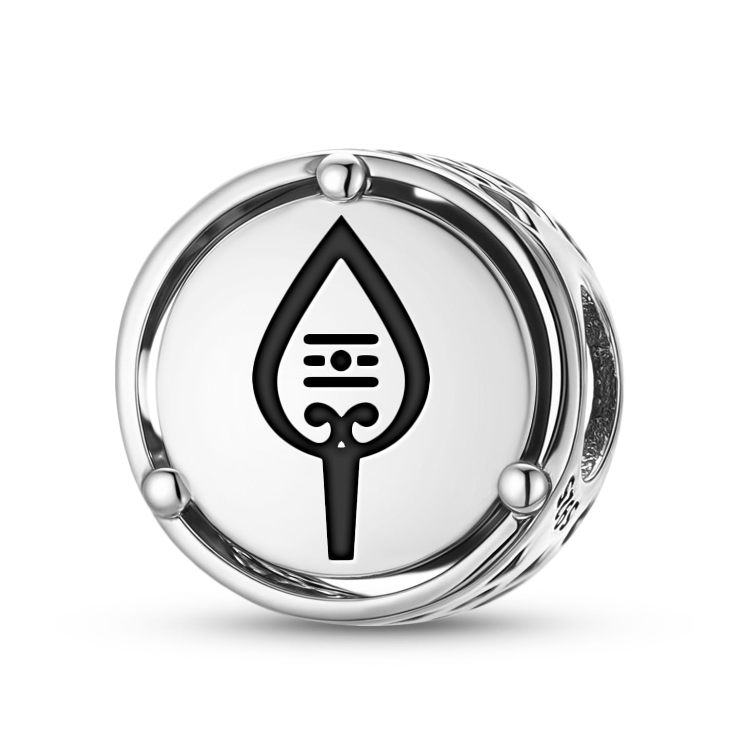925 Sterling Silver Hindu Vel Holy Lance Charms For Bracelets & Necklaces Pendants Beads Jewelry Fit Pan Bracelet Charm Ethnic Cultural Symbols Gifts For Women