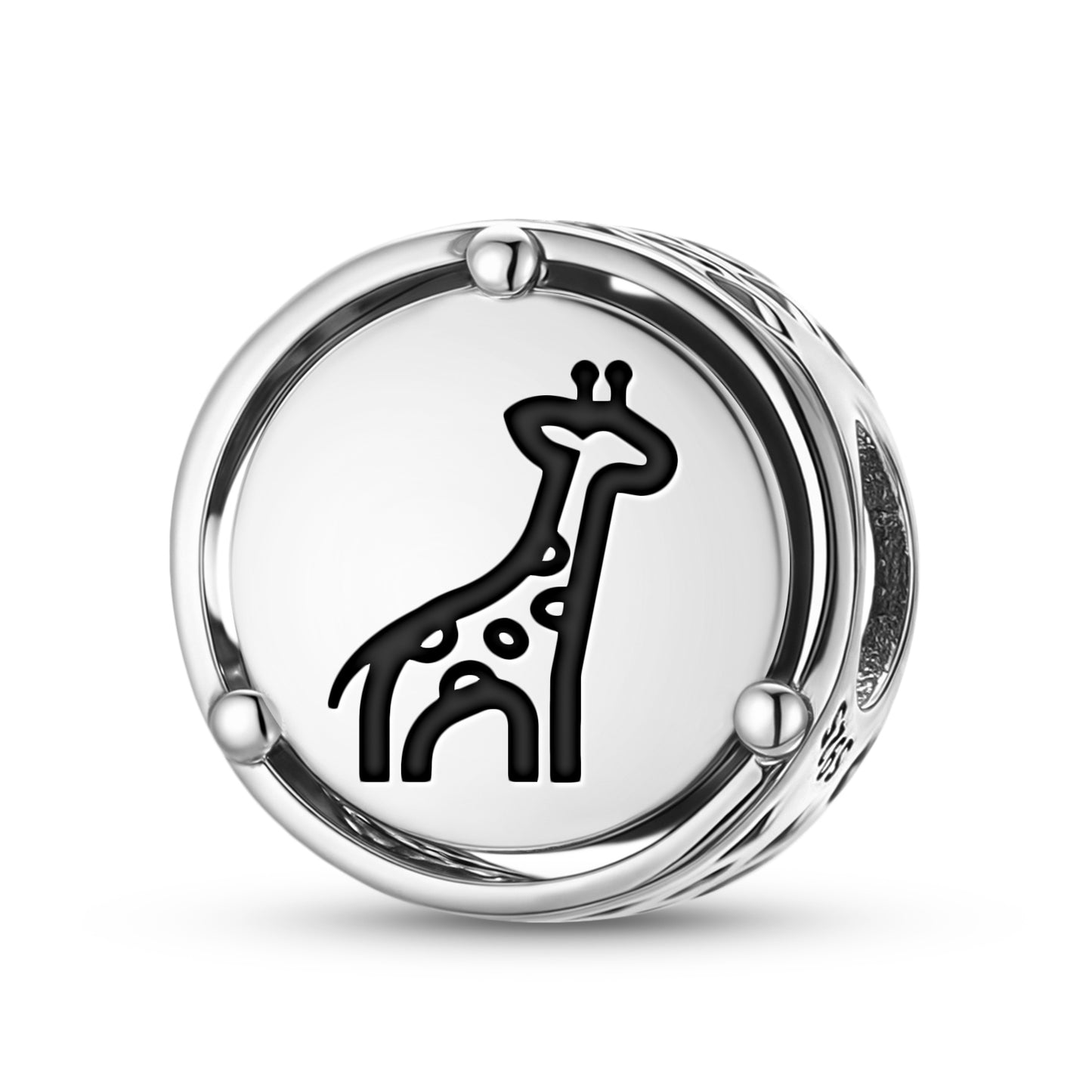 925 Sterling Silver Animal GIRAFFE Charms For Bracelets & Necklaces Pendants Beads Jewelry Fit Pan Bracelet Charm Ethnic Cultural Symbols Gifts For Women