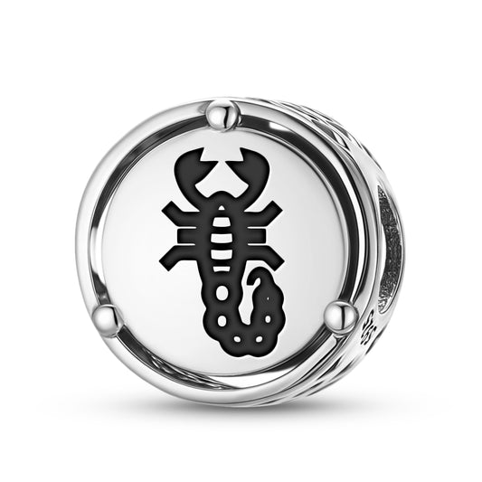925 Sterling Silver Animal SCORPION Charms For Bracelets & Necklaces Pendants Beads Jewelry Fit Pan Bracelet Charm Ethnic Cultural Symbols Gifts For Women