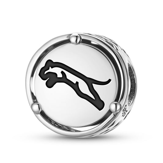 925 Sterling Silver Animal JAGUAR Charms For Bracelets & Necklaces Pendants Beads Jewelry Fit Pan Bracelet Charm Ethnic Cultural Symbols Gifts For Women