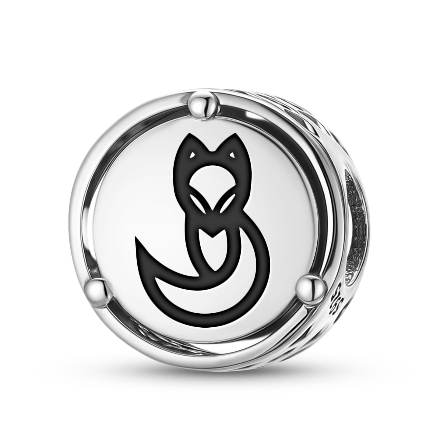 925 Sterling Silver Animal FOX Charms For Bracelets & Necklaces Pendants Beads Jewelry Fit Pan Bracelet Charm Ethnic Cultural Symbols Gifts For Women