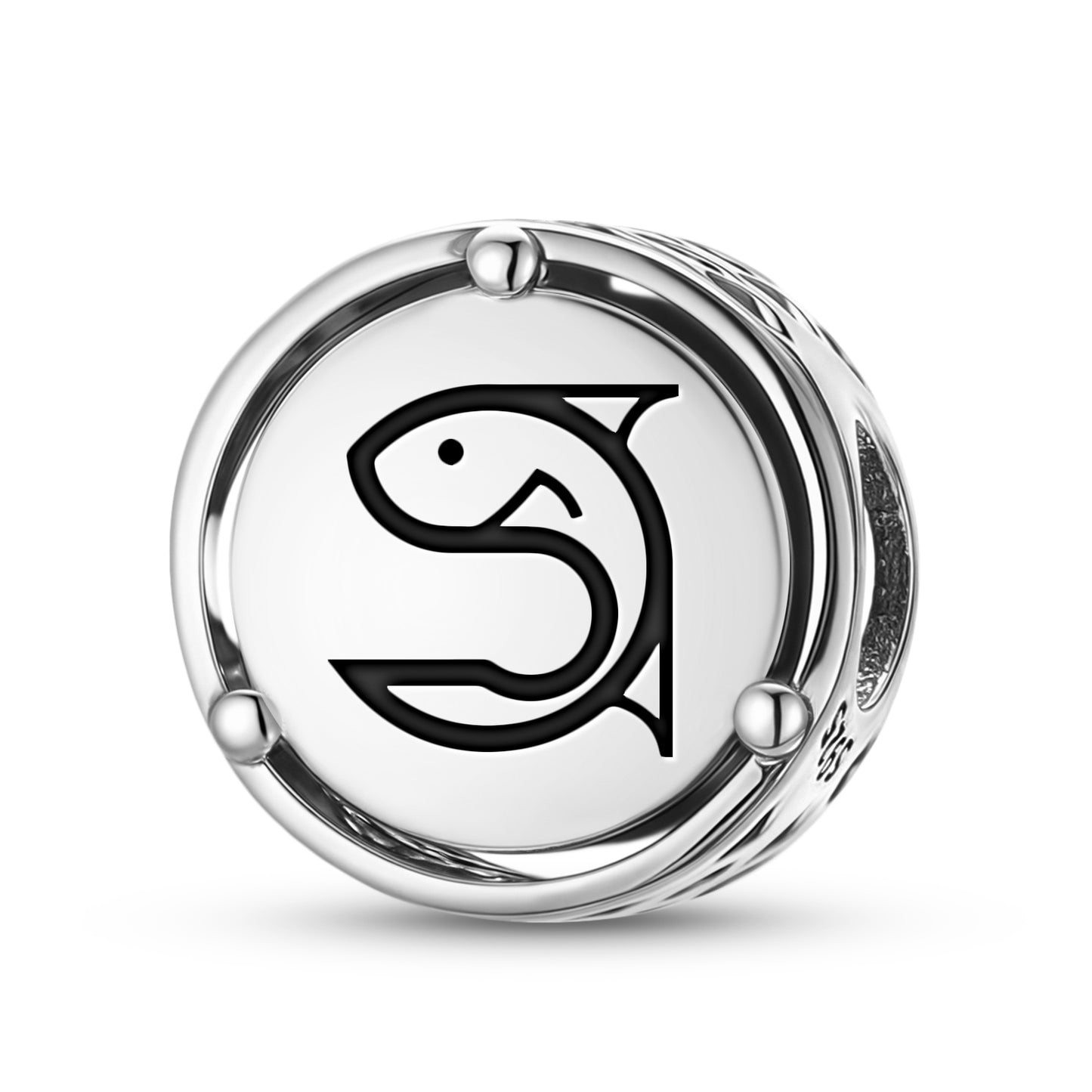 925 Sterling Silver Animal FISH Charms For Bracelets & Necklaces Pendants Beads Jewelry Fit Pan Bracelet Charm Ethnic Cultural Symbols Gifts For Women