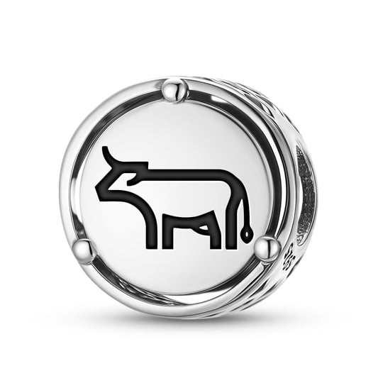 925 Sterling Silver Animal COW Charms For Bracelets & Necklaces Pendants Beads Jewelry Fit Pan Bracelet Charm Ethnic Cultural Symbols Gifts For Women