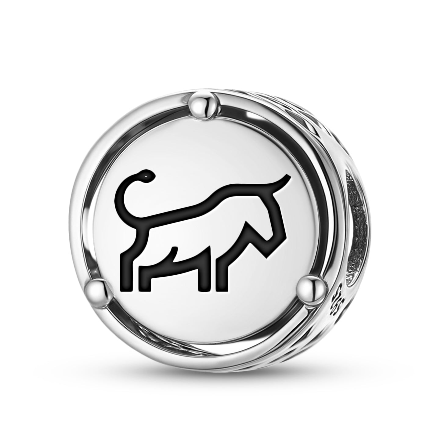 925 Sterling Silver Animal BULL Charms For Bracelets & Necklaces Pendants Beads Jewelry Fit Pan Bracelet Charm Ethnic Cultural Symbols Gifts For Women