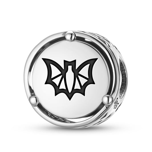 925 Sterling Silver Animal BAT Charms For Bracelets & Necklaces Pendants Beads Jewelry Fit Pan Bracelet Charm Ethnic Cultural Symbols Gifts For Women