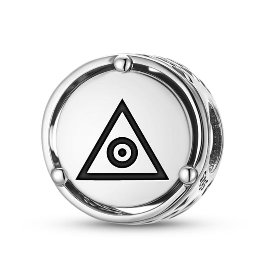 925 Sterling Silver Mu Lemurian Heaven Charms For Bracelets & Necklaces Pendants Beads Jewelry Fit Pan Bracelet Charm Ethnic Cultural Symbols Gifts For Women