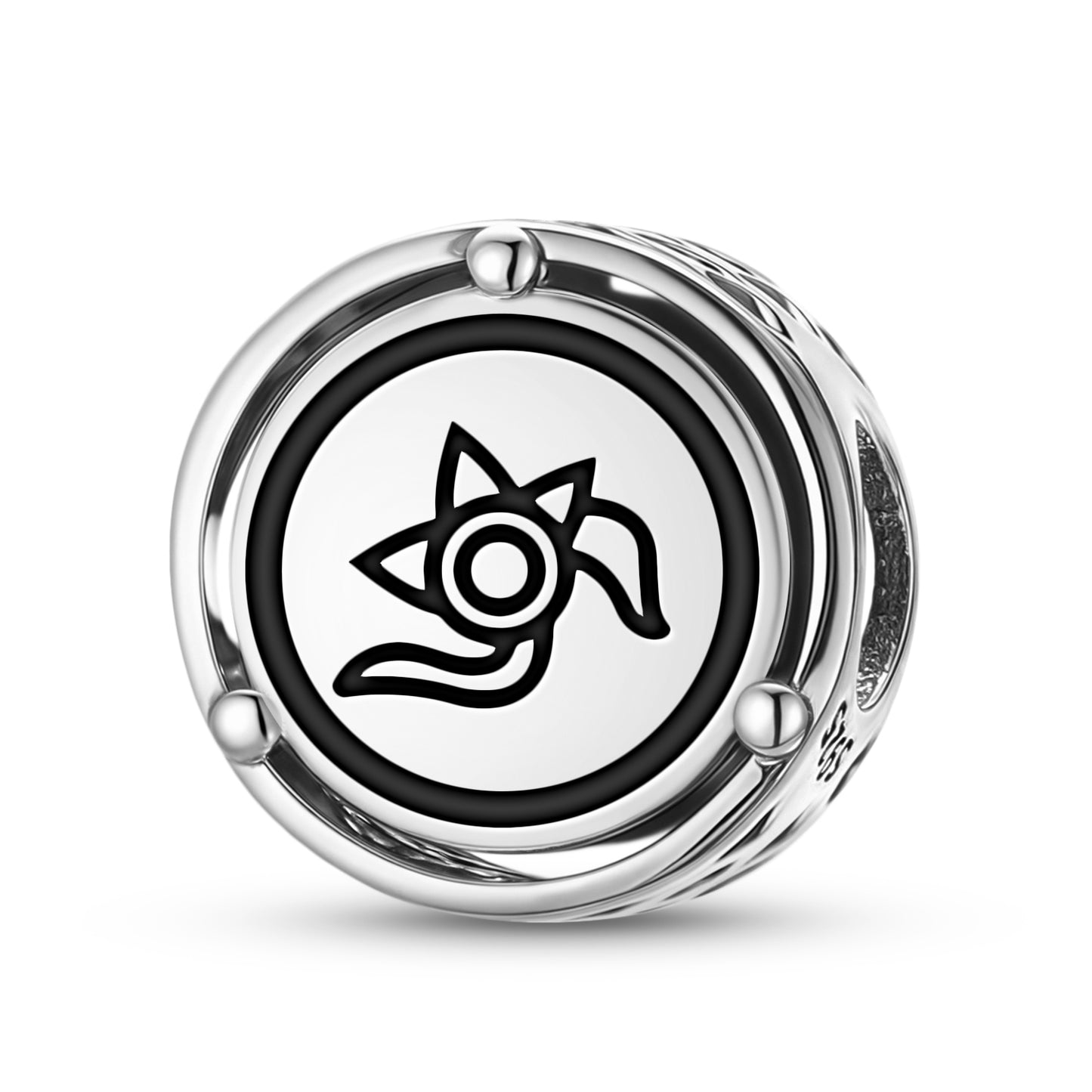 925 Sterling Silver Mu Lemurian God Speaks Charms For Bracelets & Necklaces Pendants Beads Jewelry Fit Pan Bracelet Charm Ethnic Cultural Symbols Gifts For Women