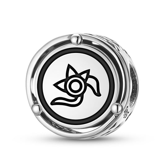 925 Sterling Silver Mu Lemurian God Speaks Charms For Bracelets & Necklaces Pendants Beads Jewelry Fit Pan Bracelet Charm Ethnic Cultural Symbols Gifts For Women