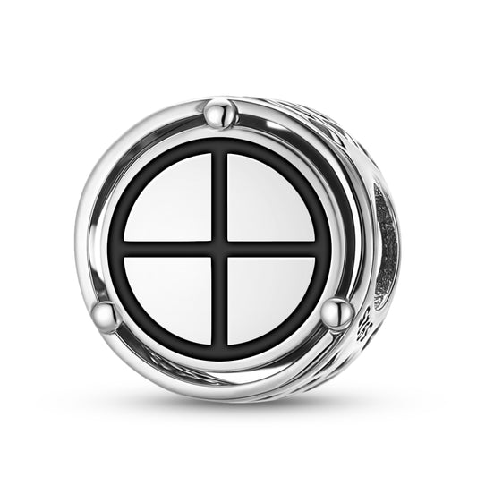 925 Sterling Silver Mu Lemurian Creative Forces Charms For Bracelets & Necklaces Pendants Beads Jewelry Fit Pan Bracelet Charm Ethnic Cultural Symbols Gifts For Women