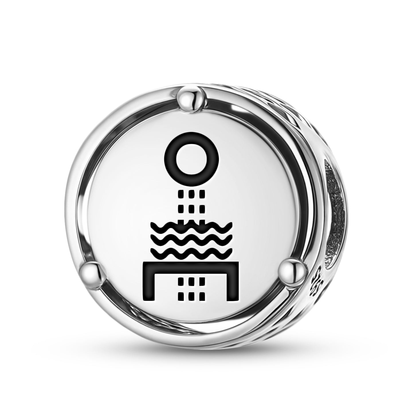 925 Sterling Silver Mu Lemurian Cosmic Eggs Charms For Bracelets & Necklaces Pendants Beads Jewelry Fit Pan Bracelet Charm Ethnic Cultural Symbols Gifts For Women