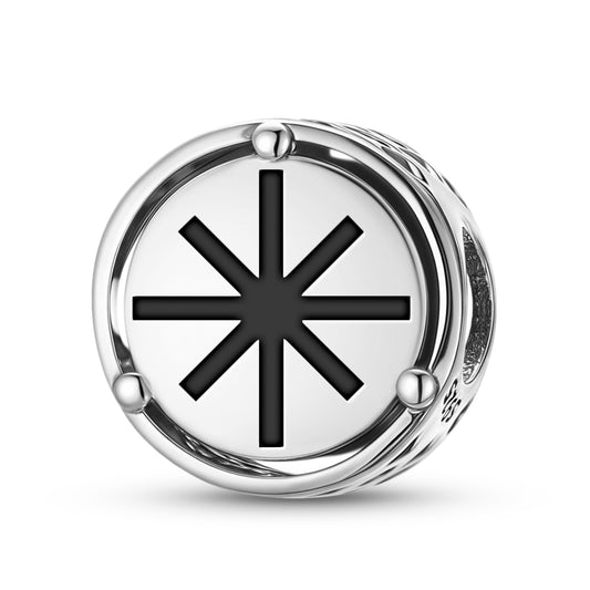 925 Sterling Silver Latvian Zvaigzne Charms For Bracelets & Necklaces Pendants Beads Jewelry Fit Pan Bracelet Charm Ethnic Cultural Symbols Gifts For Women