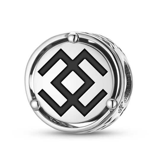 925 Sterling Silver Latvian Krupitis Charms For Bracelets & Necklaces Pendants Beads Jewelry Fit Pan Bracelet Charm Ethnic Cultural Symbols Gifts For Women