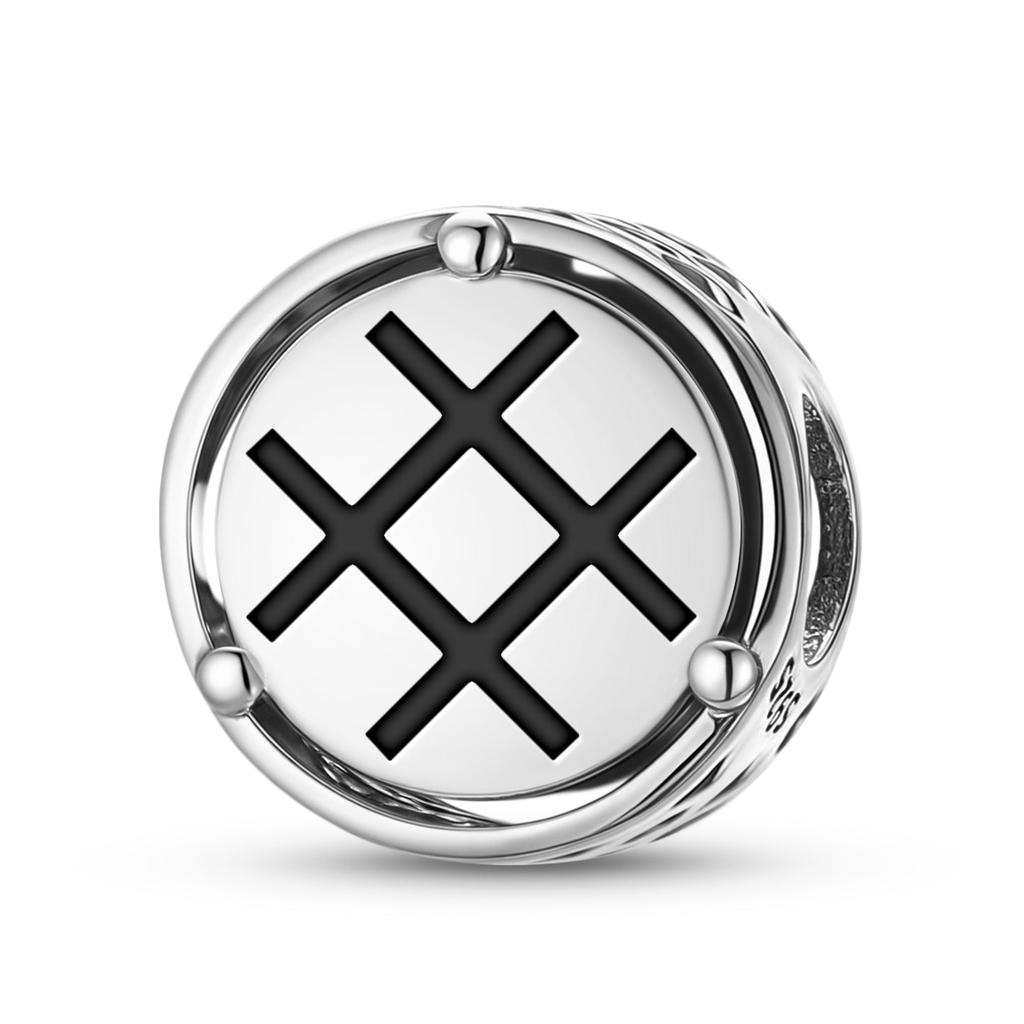 925 Sterling Silver Latvian Aka Charms For Bracelets & Necklaces Pendants Beads Jewelry Fit Pan Bracelet Charm Ethnic Cultural Symbols Gifts For Women