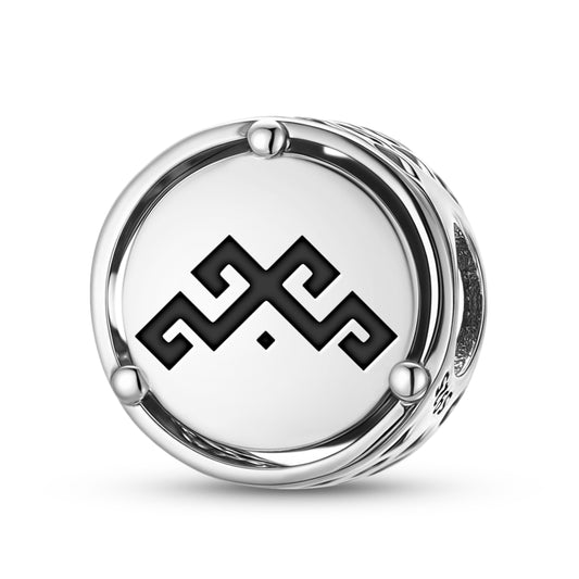 925 Sterling Silver Latvian Martina Charms For Bracelets & Necklaces Pendants Beads Jewelry Fit Pan Bracelet Charm Ethnic Cultural Symbols Gifts For Women