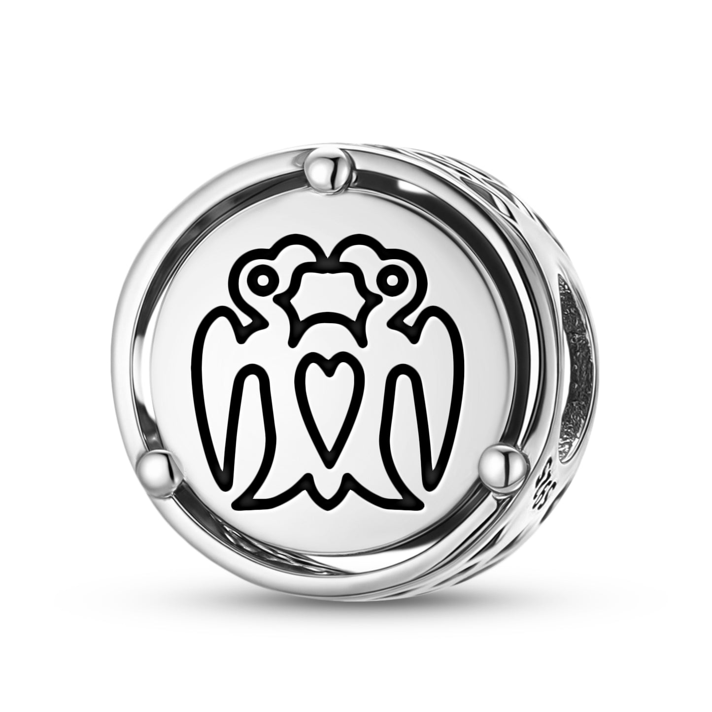 925 Sterling Silver Easter Island Rapa Nui Manu Piri Charms For Bracelets & Necklaces Pendants Beads Jewelry Fit Pan Bracelet Charm Ethnic Cultural Symbols Gifts For Women