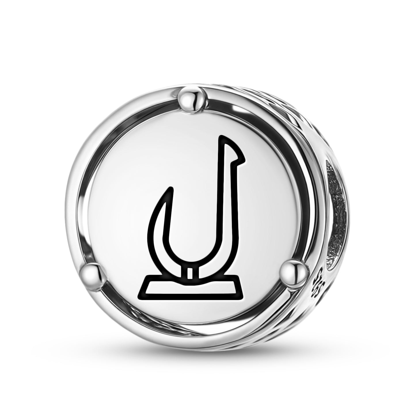 925 Sterling Silver Easter Island Rapa Nui Mangai Charms For Bracelets & Necklaces Pendants Beads Jewelry Fit Pan Bracelet Charm Ethnic Cultural Symbols Gifts For Women