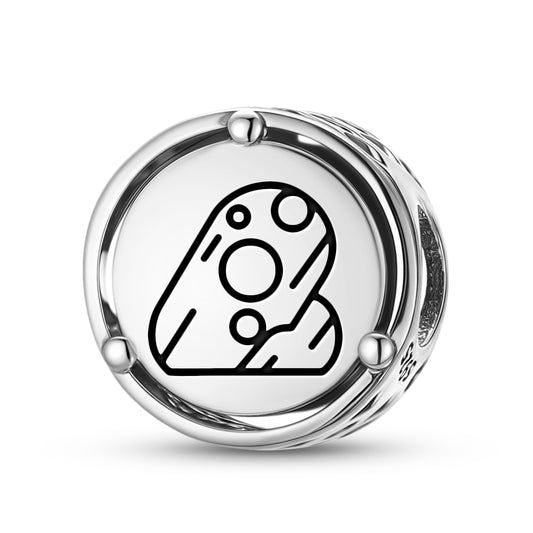 925 Sterling Silver Easter Island Rapa Nui Pu O Hiro Charms For Bracelets & Necklaces Pendants Beads Jewelry Fit Pan Bracelet Charm Ethnic Cultural Symbols Gifts For Women
