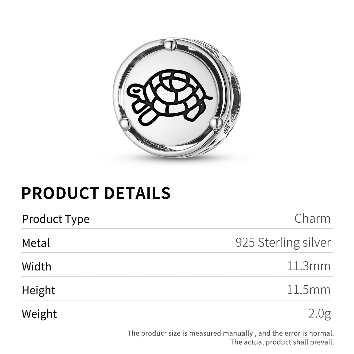 925 Sterling Silver Jainism Kachup Tortoise Charms For Bracelets & Necklaces Pendants Beads Jewelry Fit Pan Bracelet Charm Ethnic Cultural Symbols Gifts For Women