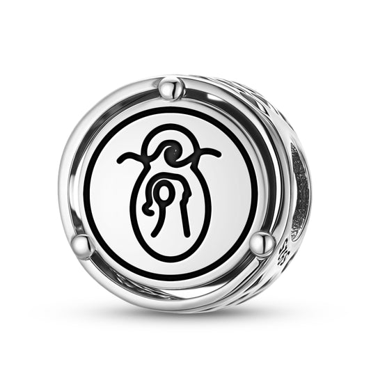 925 Sterling Silver Anthroposophy Scorpio Seal Charms For Bracelets & Necklaces Pendants Beads Jewelry Fit Pan Bracelet Charm Ethnic Cultural Symbols Gifts For Women