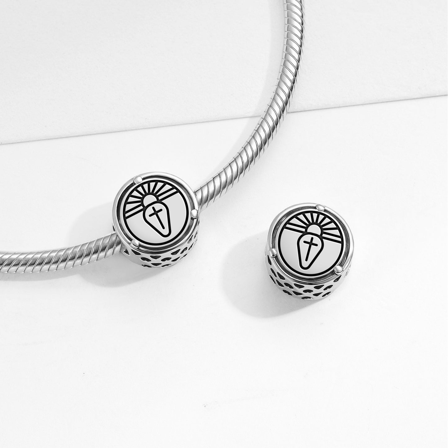 925 Sterling Silver Anthroposophy Libra Seal Charms For Bracelets & Necklaces Pendants Beads Jewelry Fit Pan Bracelet Charm Ethnic Cultural Symbols Gifts For Women