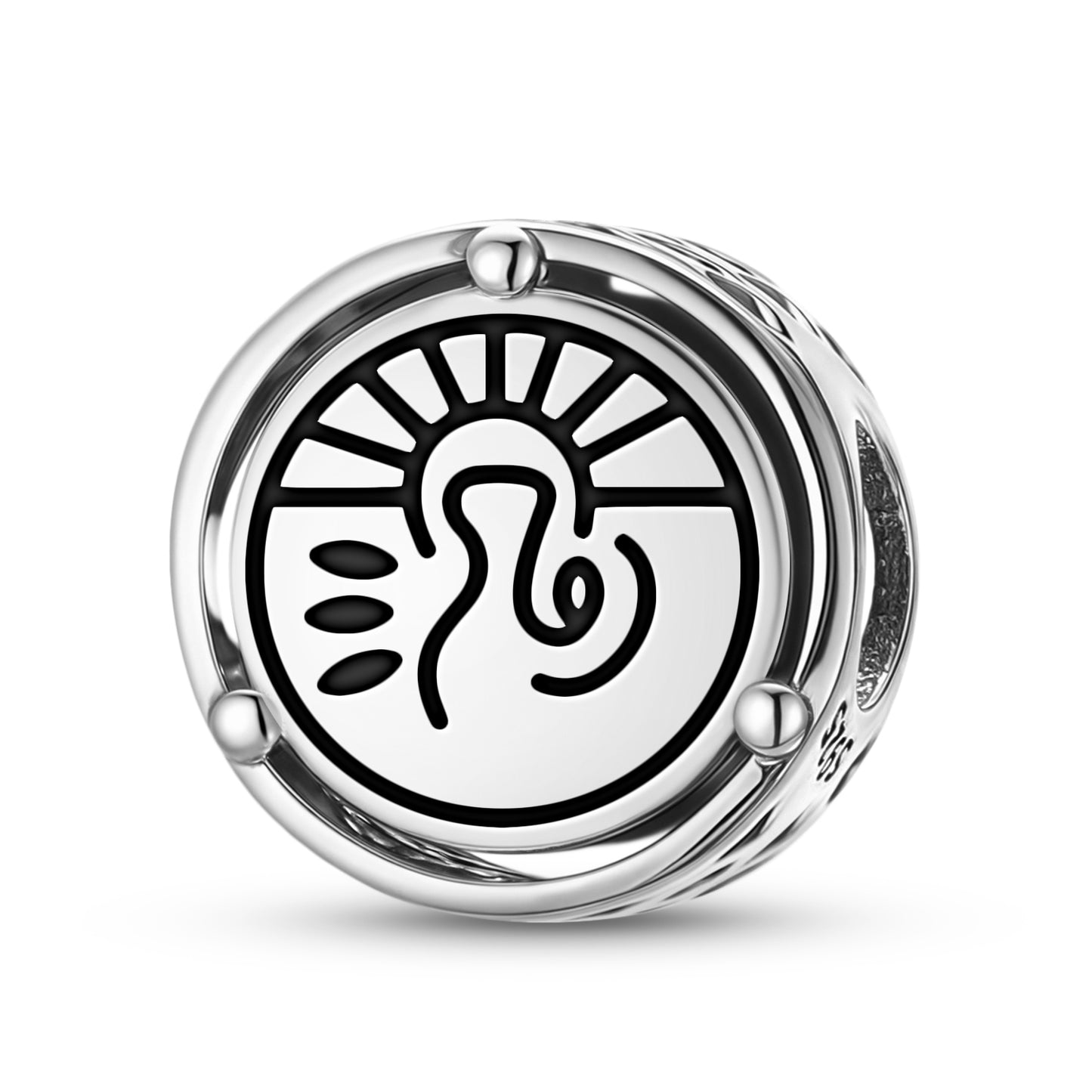 925 Sterling Silver Anthroposophy Leo Seal Charms For Bracelets & Necklaces Pendants Beads Jewelry Fit Pan Bracelet Charm Ethnic Cultural Symbols Gifts For Women